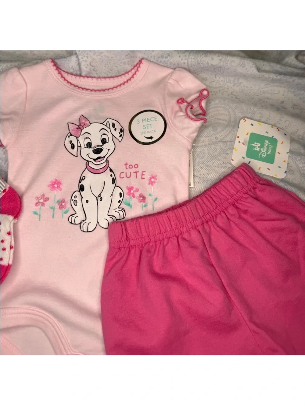 Disney 101 Dalmations Penny 3 piece infant set